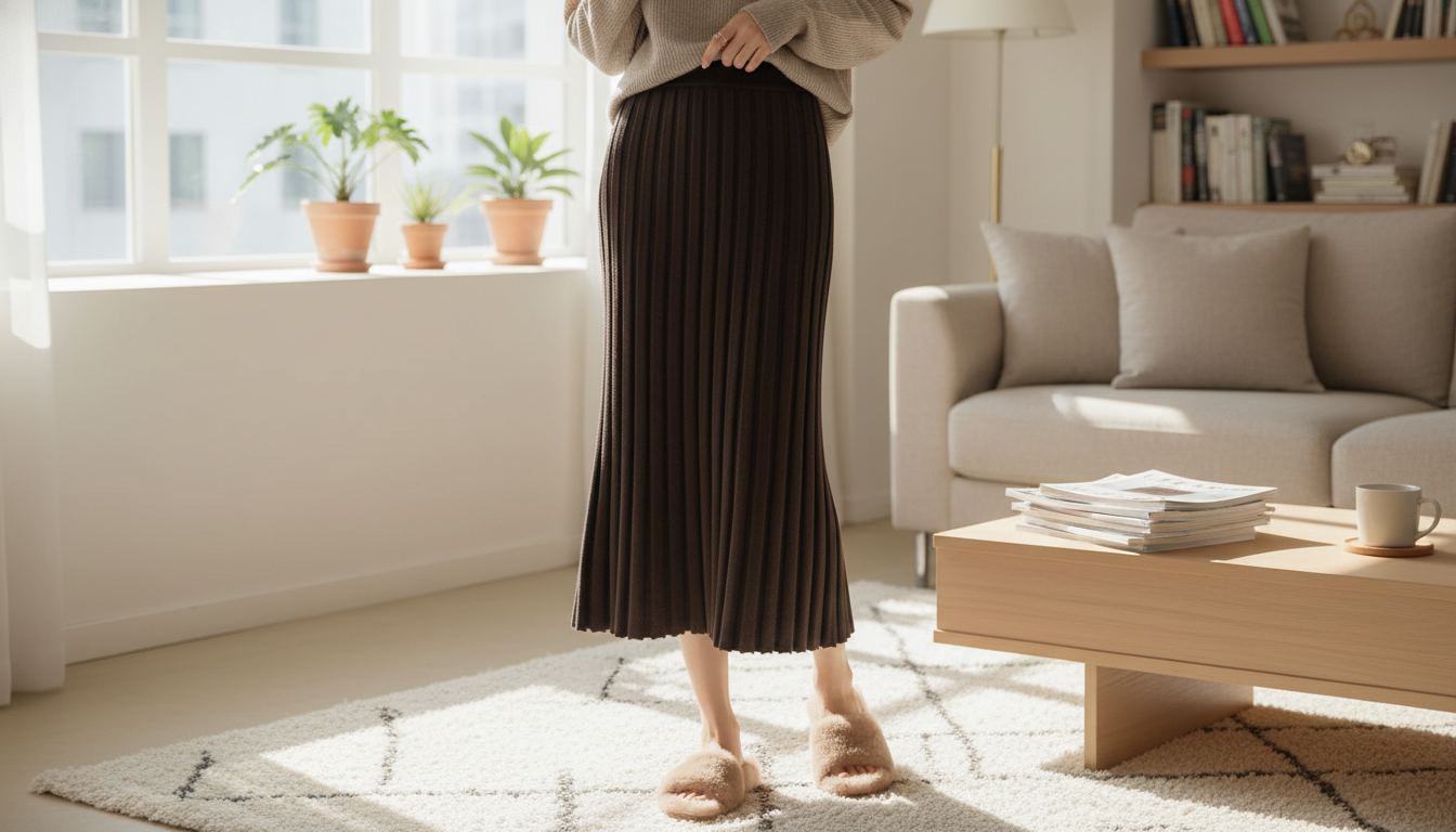 Pleated Knit Skirt Guide: Fit, Styling, Care