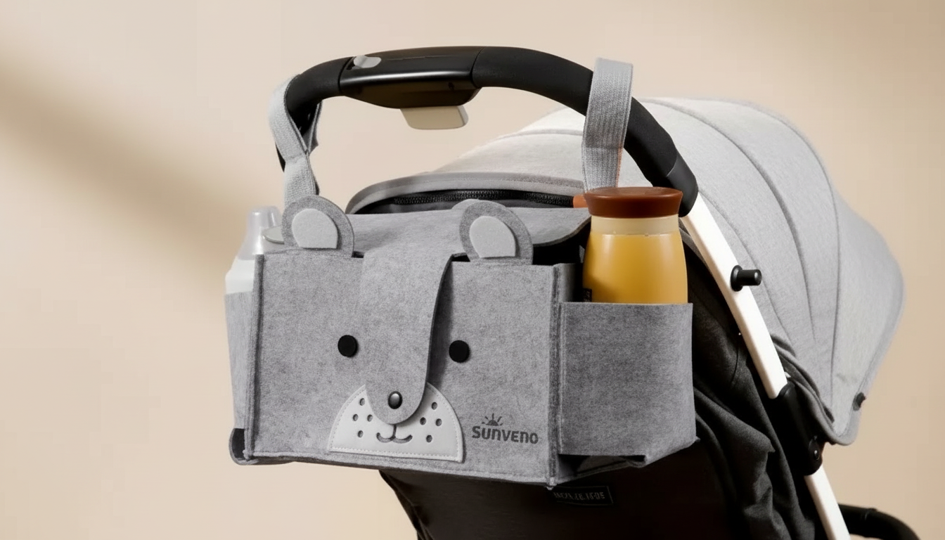 Stroller Hanging Storage Bag: Organize Essentials Fast