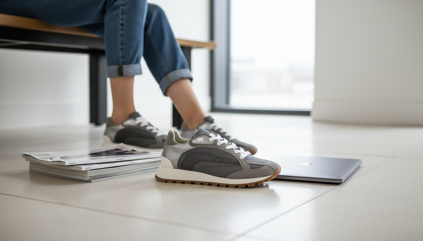 Brunello Cucinelli Beaded Leather Sneakers: Style & Care