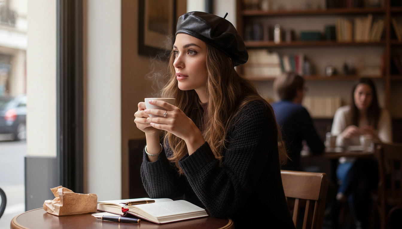 Genuine Leather Retro Beret: Fit, Style & Care Guide