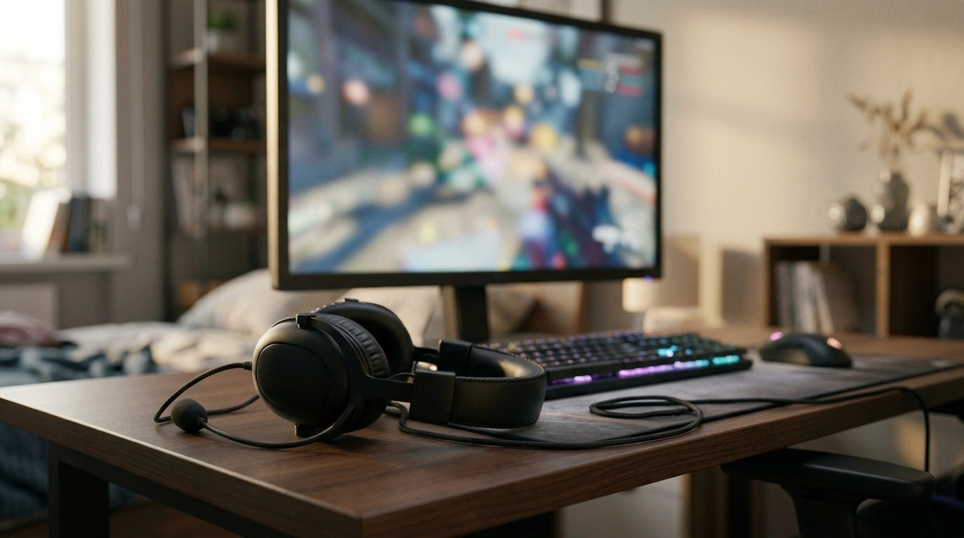 Wired 7.1 Gaming Headset: Noise-Cancelling Mic & Clarity