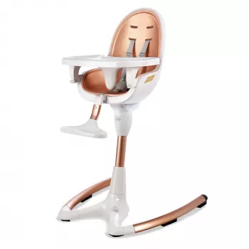 Adjustable High Chair: Foot Rest + Removable Tray Guide